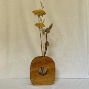 soliflore carré chêne naturel